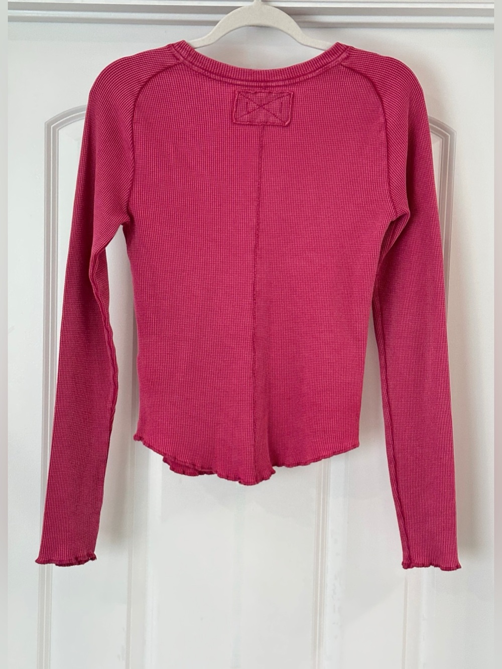 NWOT Free People We The Free Easy Does It Long Sleeve Tee - Picture 6 of 9